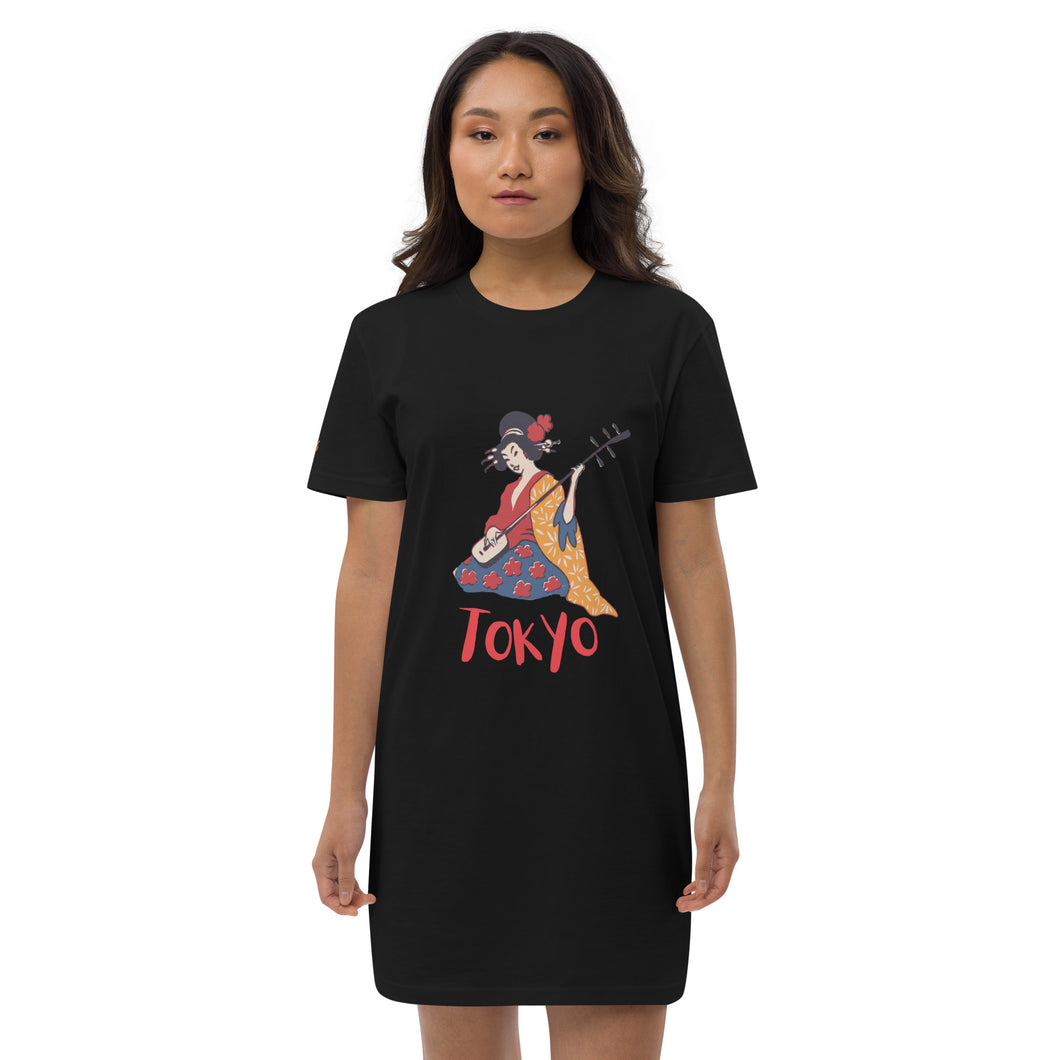 T-Shirt-Kleid aus organischer Baumwolle