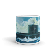 Lade das Bild in den Galerie-Viewer, Weiße, glänzende Tasse

