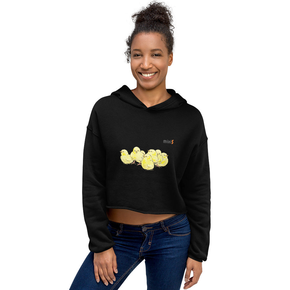 Crop-Hoodie